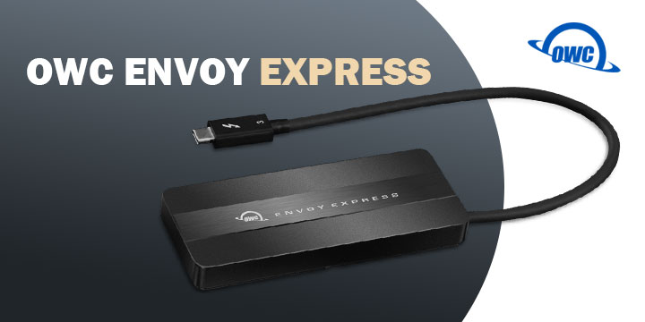 OWC Envoy Express 隨身 Thunderbolt 3 SSD 外接盒開箱 Intel 認證可 DIY TB3 SSD