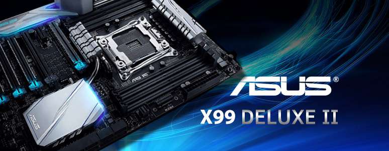 ASUS X99-DELUXE II、Core i7-6850K、水冷クーラー ASUS X99-DELUXE II、Core i7-6850K、水冷クーラー