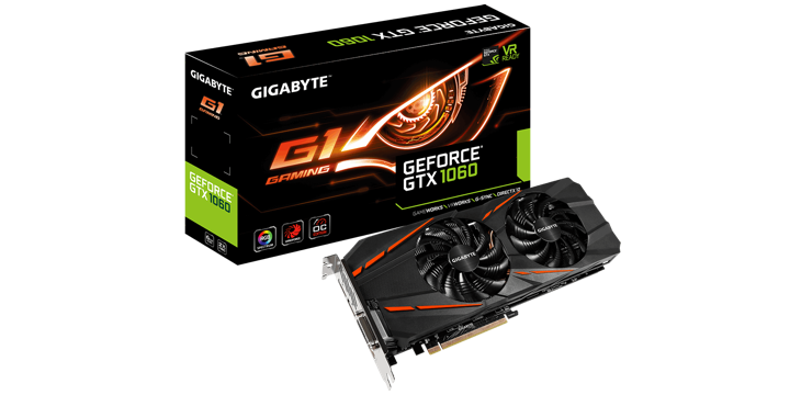 GIGABYTE GeForce GTX 1060 G1 Gaming 6G 顯示卡搶先看| XFastest News