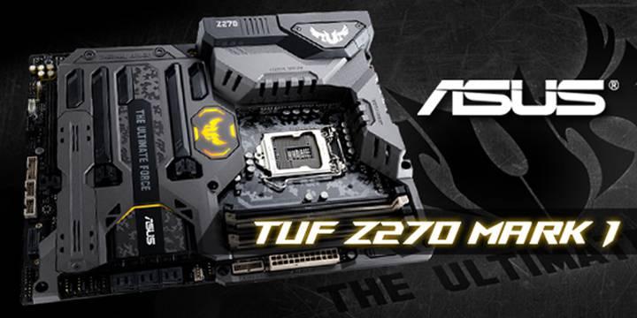 ASUS TUF Z270 MARK 1 主機板開箱測試/ 硬漢24*7 全時耐久| XFastest News