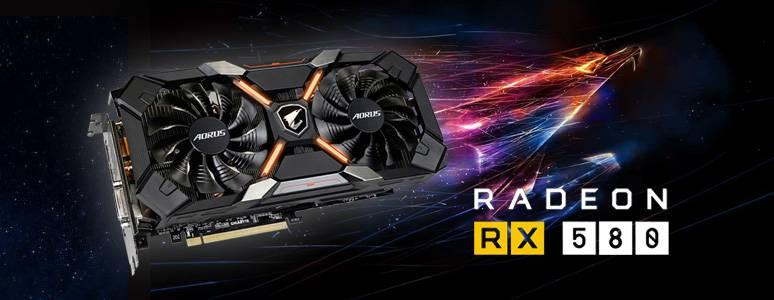 GIGABYTE AORUS RX 580 8G XTR顯示卡耀眼登場，運算表現提升，遊戲效能