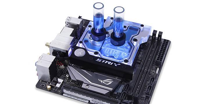 Ek Fb Asus Z270i Strix Rgb Monoblock EK 推出 ROG STRIX Z270I 主機板專用 Monoblock 水冷頭 | XFastest News