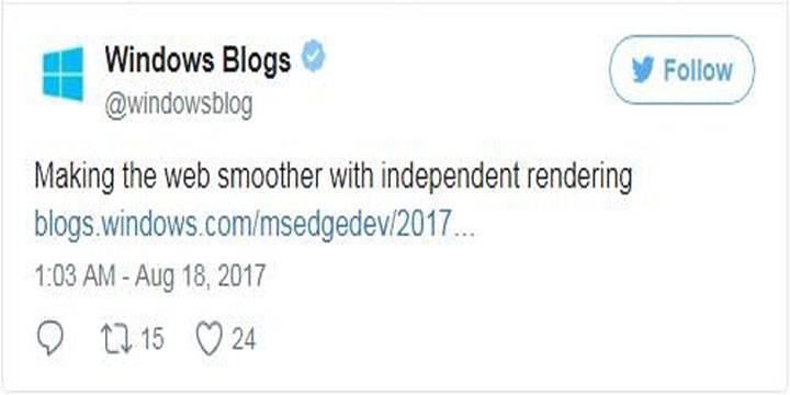 Edge瀏覽器將迎來更強大的“獨立渲染” | XFastest News