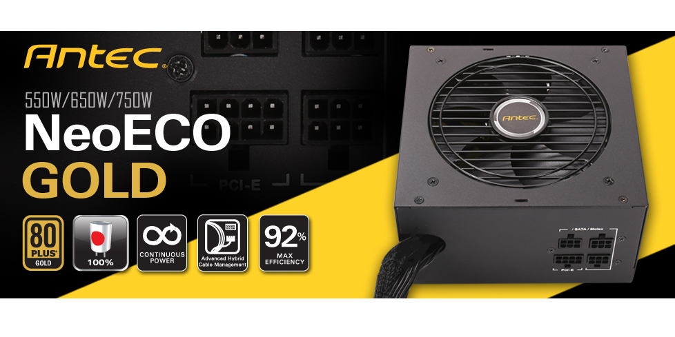 Antec NeoECO Gold新款金牌認證半模組電源供應器| XFastest News