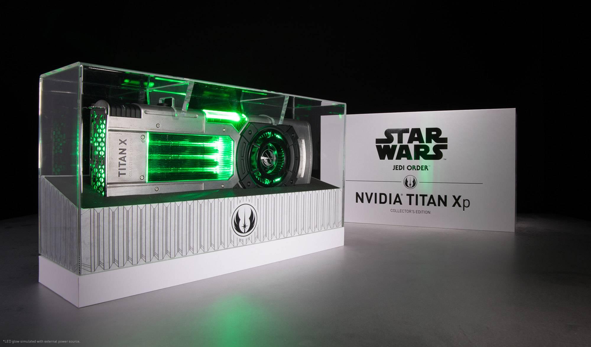 星際大戰》特別版NVIDIA TITAN Xp Collector's Edition / JEDI or