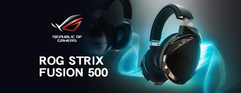 華碩strix Fusion 500電競耳機 外型出眾 滑動手指輕鬆控制 Xfastest News