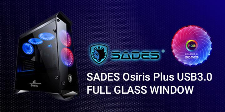 賽德斯OSIRIS Plus玻璃透側機殼開箱/RGB同步控制,平價好選擇[XF 賽德斯OSIRIS Plus玻璃透側機殼開箱/RGB同步控制,平價好選擇[XF