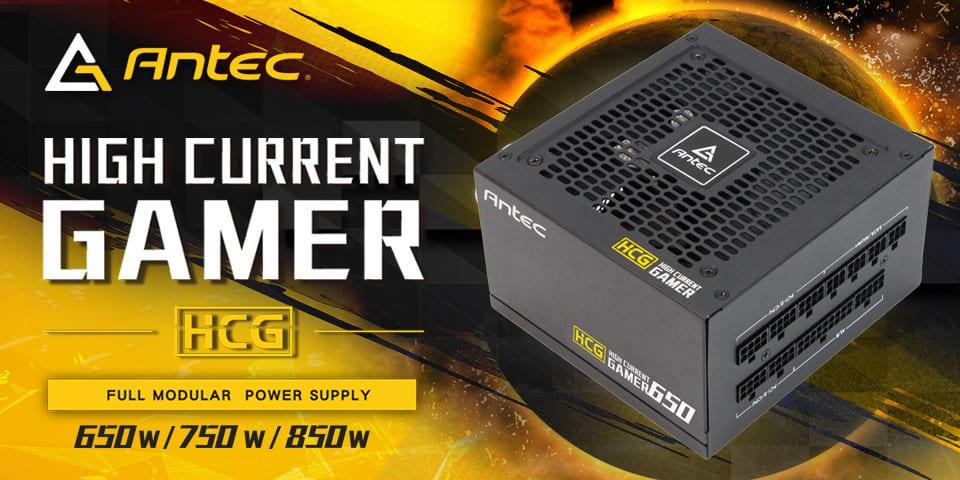 Antec High Current Gamer Gold全模組電源供應器小體積高效能