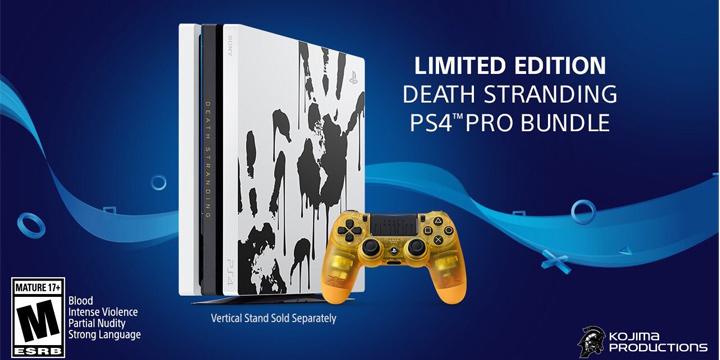 死亡擱淺》限定版PS4 Pro套裝：399美元、設計獨特| XFastest News