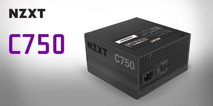 NZXT C750 金牌電源供應器/ 具備十年保固與優質用料，高階電源的好選擇 