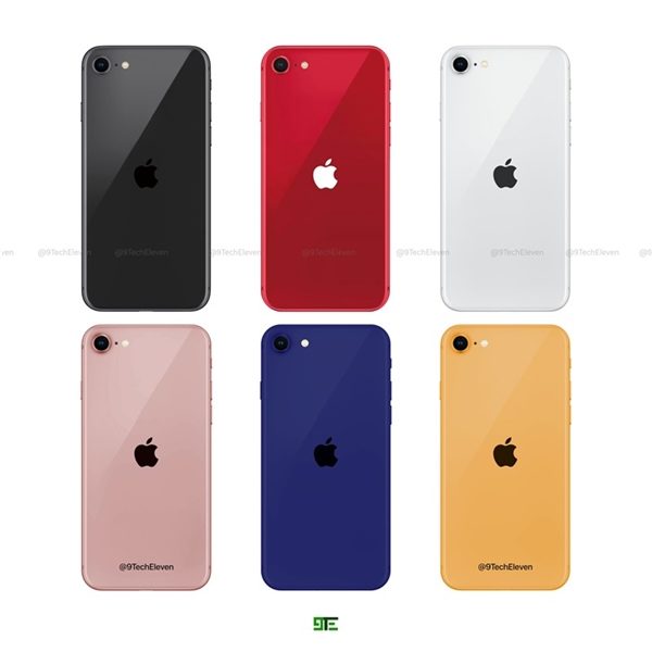 iPhone SE 2最新渲染圖曝光：A13處理器加持有六色可選| XFastest News