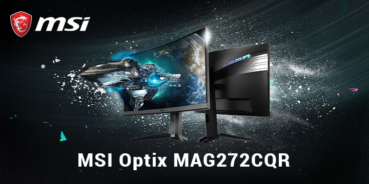 MSI Optix MAG272CQR電競螢幕開箱/ 27吋曲面螢幕、WQHD解析度、165Hz高