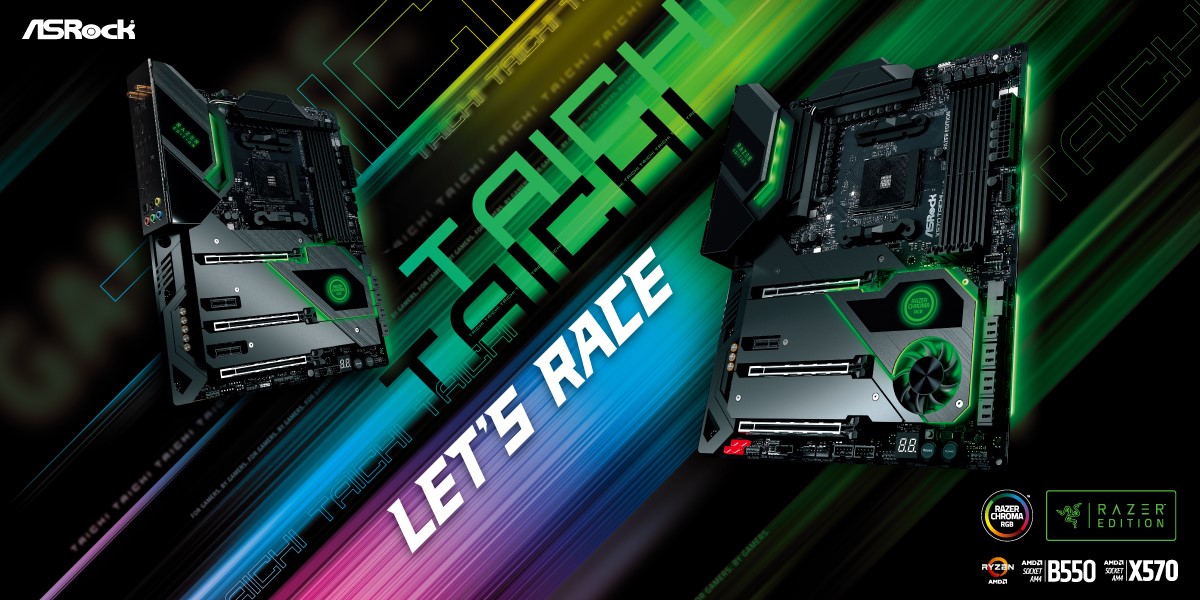 ASRock Taichi Razer Edition 聯名主機板上市| XFastest News