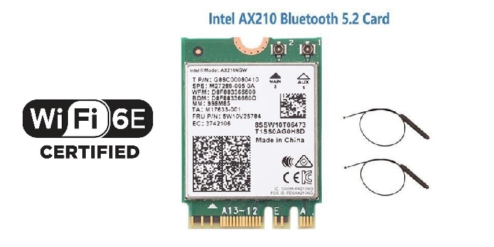 Intel 推出 AX210 Wi-Fi 6E 網卡，支援 6GHz 頻段