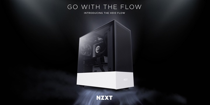 NZXT發布H510 Flow機殼、白色Kraken水冷及C系列銅牌電源供應器