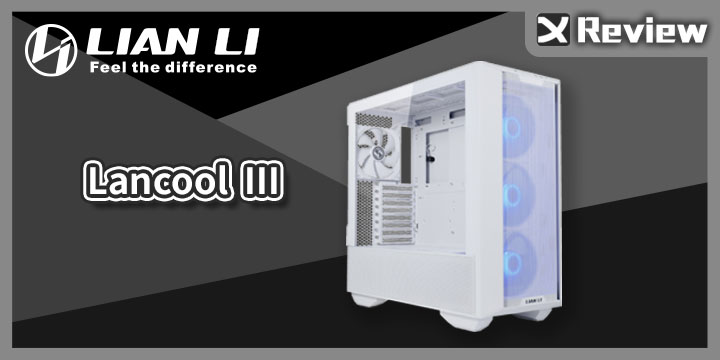 Lian Li LANCOOL III RGB - Blanc 