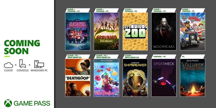 Microsoft announces the list of new games for Xbox Game Pass, “Death Loop” can be played!