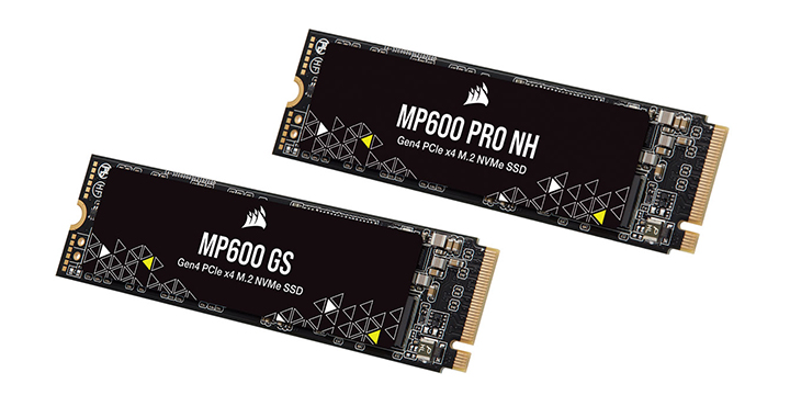 CORSAIR Introduces MP600 GS and MP600 PRO NH The new M.2 SSD offers more choices