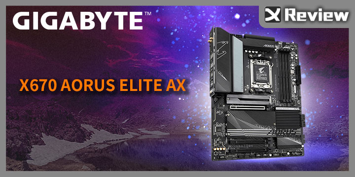 GIGABYTE X670 AORUS ELITE AX 開箱測試/ 16+2+2 相70A 供電、DDR5