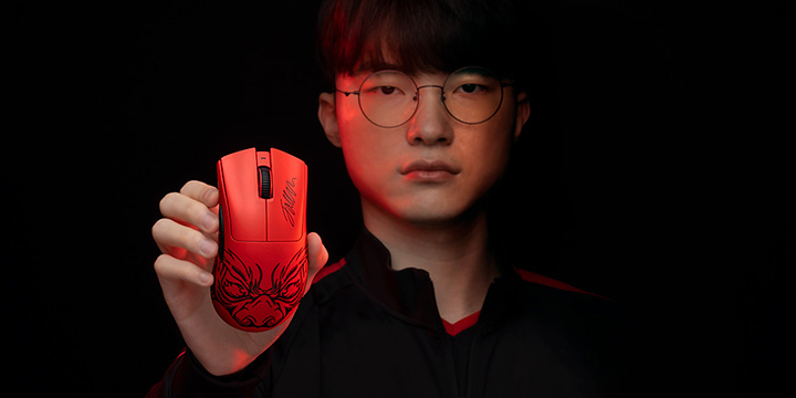 Razer 推出大魔王DeathAdder V3 Pro Faker Edition 聯名電競滑鼠