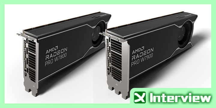 AMD 推出首款支援 DisplayPort 2.1 的 Radeon PRO W7000 系列高性能專業顯示卡 | XFastest News