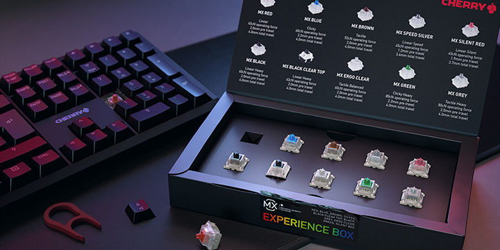 CHERRY 推出 MX 體驗盒與 MX Switch Kit 機械軸組合 | XFastest News