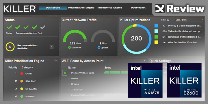 Intel Killer Performance Suite Version: 35.23.826 Release date