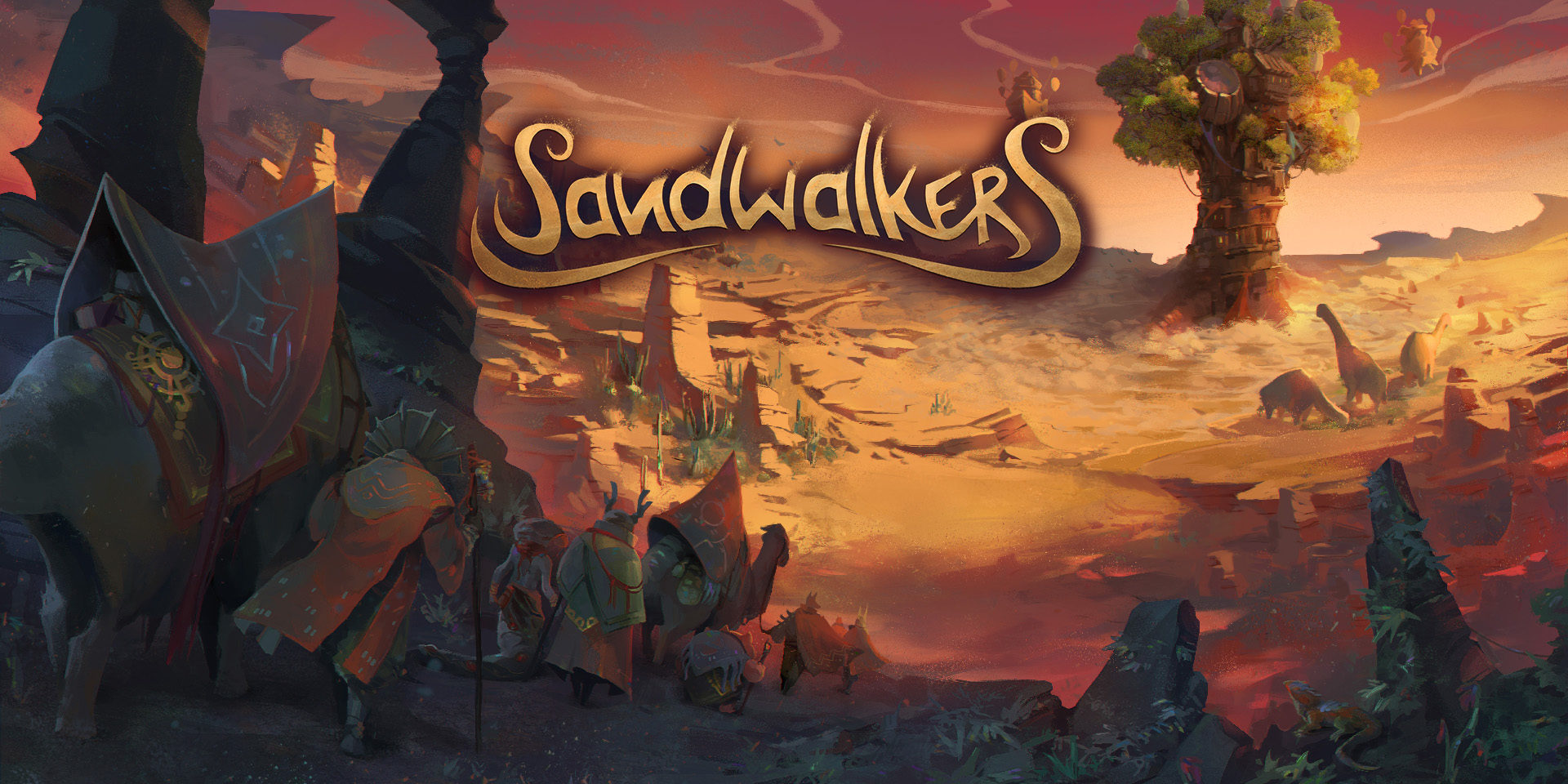 回合制類 Rogue 探索遊戲《Sandwalkers（沙行者）》STEAM 中文版，今日開始發行搶先體驗 | XFastest News